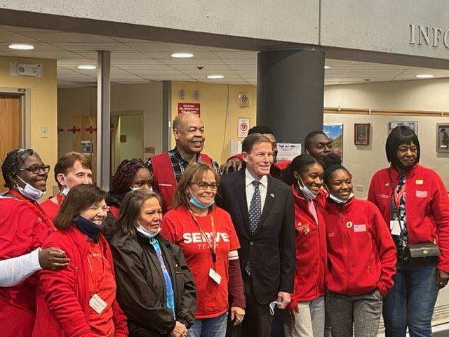 Blumenthal, a member of the Senate Armed Services Committee, joined the U.S. Department of Veterans Affairs to urge veterans exposed to toxic burn pits and other hazards to apply for newly expanded VA benefits.